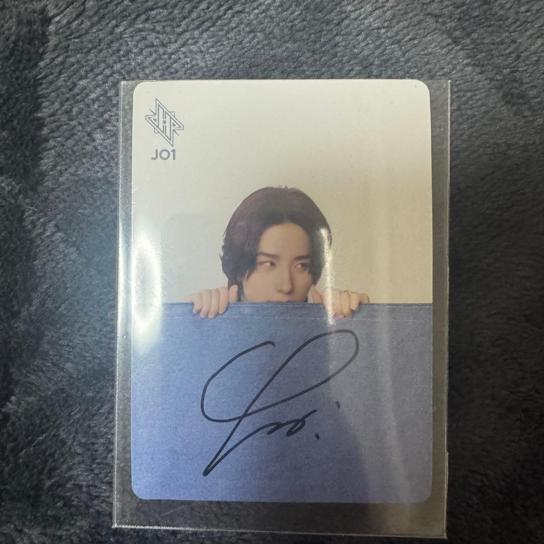JO1 佐藤景瑚 サイン トレカ - メルカリ