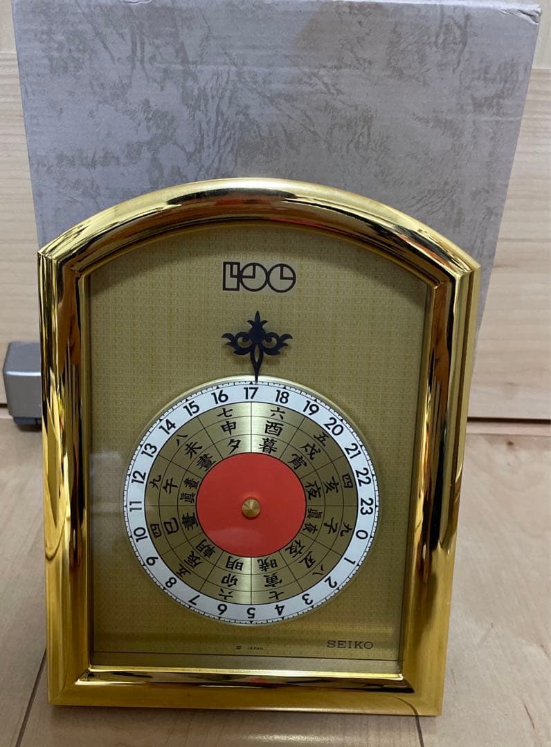 【超希少！非売品】精工舎　SEIKO 服部時計店100年記念置き時計　動作◎ Yahoo!オークション -「服部時計店 100」の落札相場・落札価格