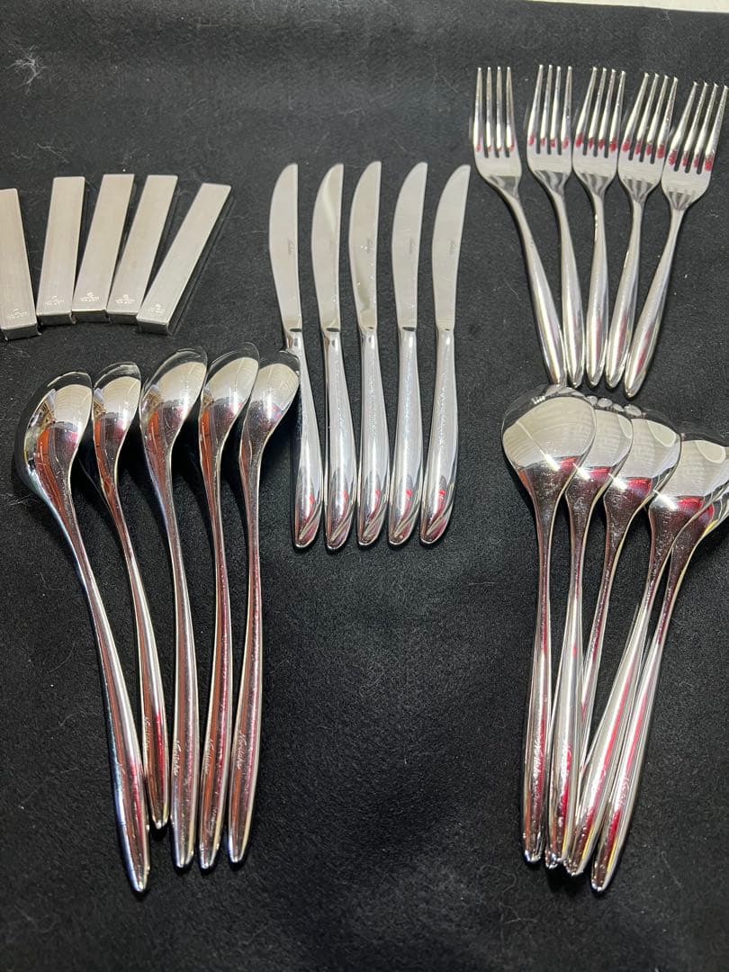 Noritake ノリタケ LuckyWoodステンレス カトラリーセット① - メルカリ