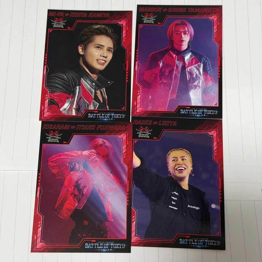 RAMPAGE BOT トレカ 山本彰吾 神谷健太 藤原樹 LIKIYA 4枚 - メルカリ