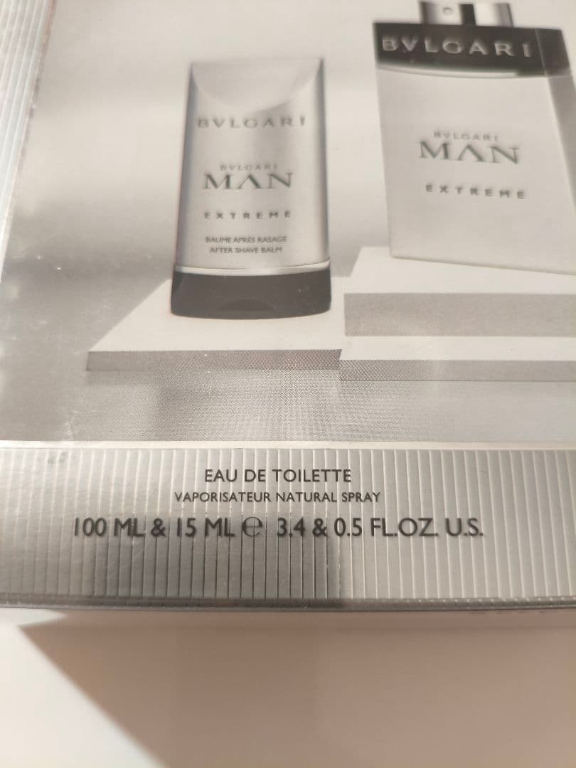 日本語ラベル 未使用 ブルガリ マン エクストレーム 100ml 15ml - メルカリ