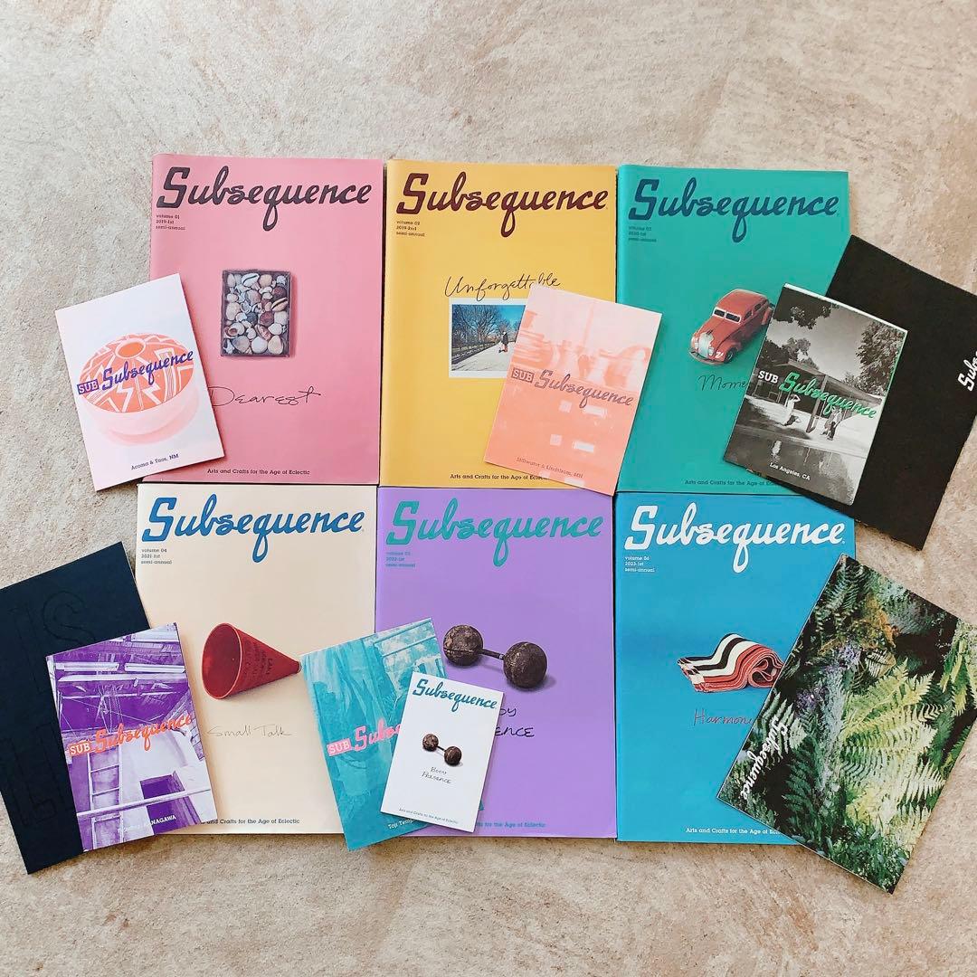 希少 Subsequence Vol. 1-6 創刊号含む fit=scale-down,w=1200