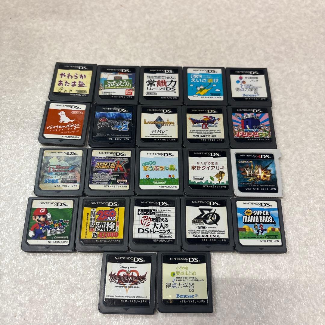 A0105)ニンテンドーDS ゲームソフト 22点セット - メルカリ