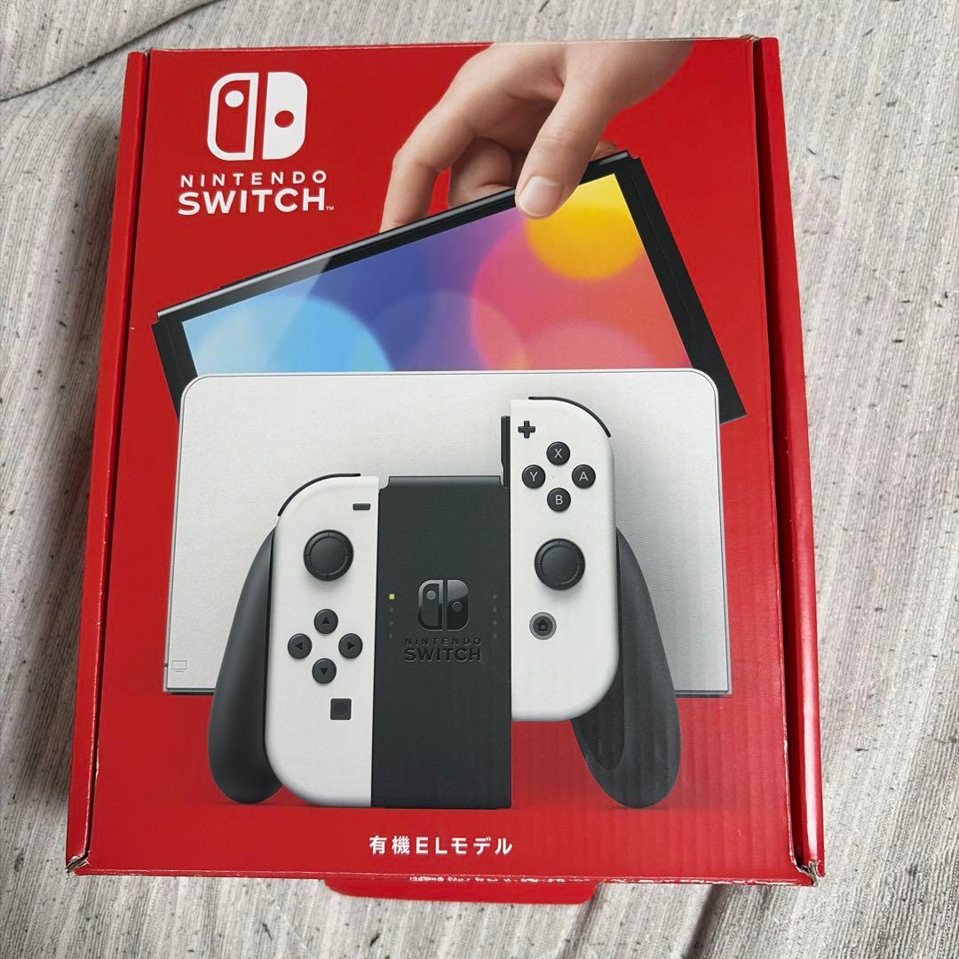 Nintendo Switch 有機ELモデル ホワイト おまけ付き - メルカリ