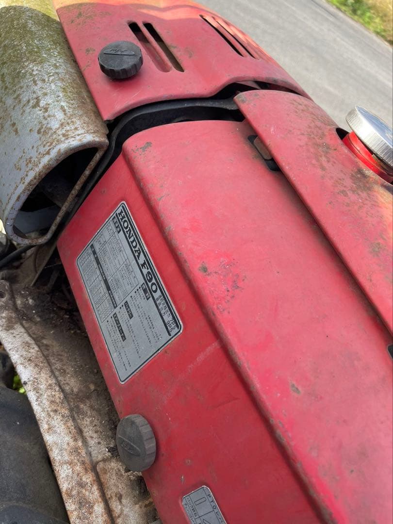 F90ホンダレトロ動作未確認です。 ディーゼル管理機耕耘機耕運機9馬力