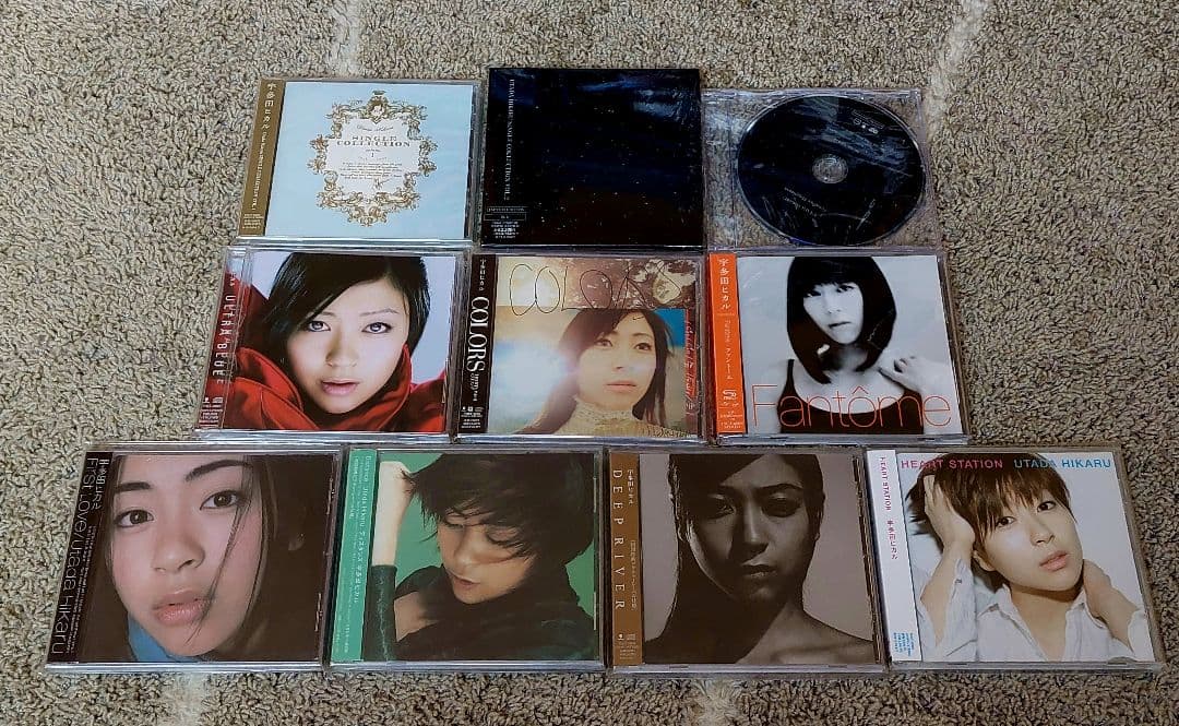 10枚セット宇多田ヒカル CD おまけDVD付き - メルカリ