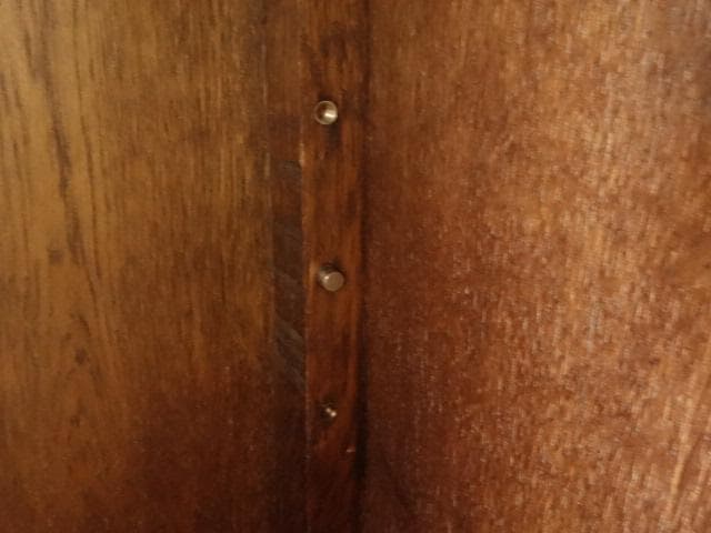 価格家具・インテリア - 勇峰工芸 雅 花柄キャビネット ナラ材家具