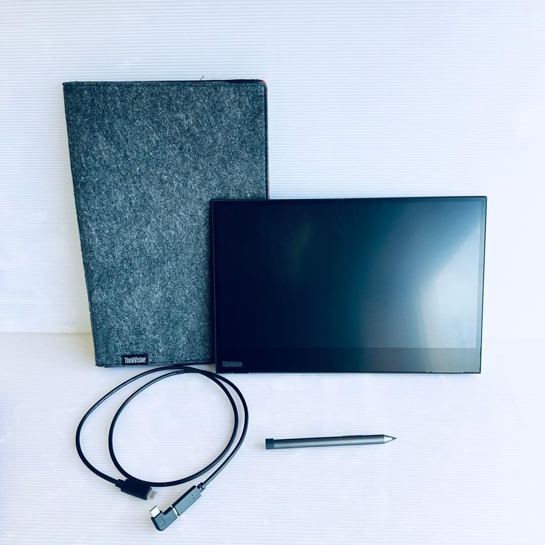 Lenovo ThinkVision M14t ポータブルモニター - メルカリ
