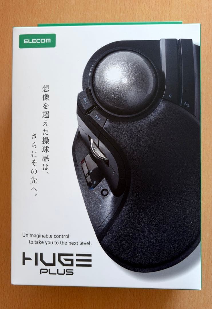 エレコム HUGE PLUS トラックボールマウス M-HT1MRBK-G - メルカリ