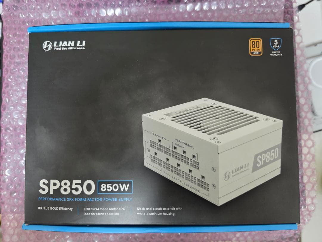LIAN LI SP850 850W 電源ユニット（未使用品） Amazon.com: LIAN LI SP 850 80+ Gold, White Color, Performance SFX