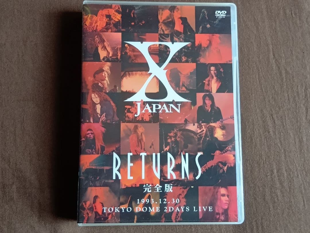 X JAPAN RETURNS 完全版1993.12.30 中古品 3枚組 - メルカリ
