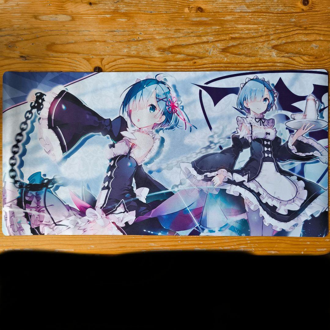 リゼロ レム プレイマット ラバーマット - メルカリ