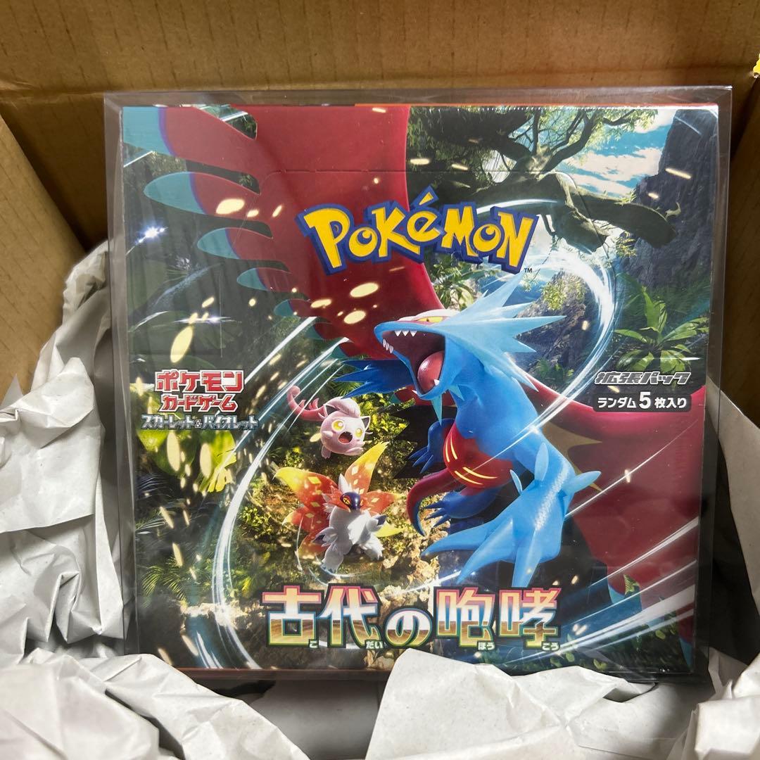 新品 未開封 ポケモンカード 拡張パック 古代の咆哮 1BOXシュリンク