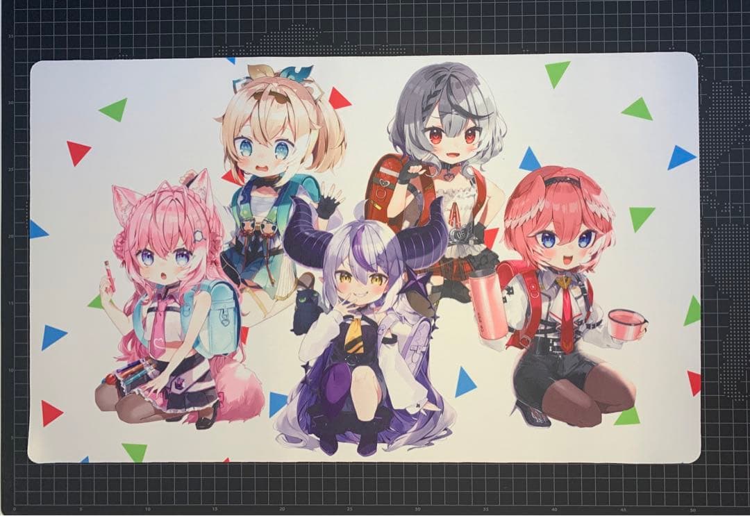 holoX 全員集合 ホロライブ プレイマット - メルカリ