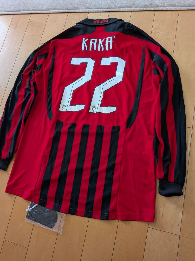 adidas07/08ミランCLモデル長袖ユニフォームNo.22カカー新品 - メルカリ