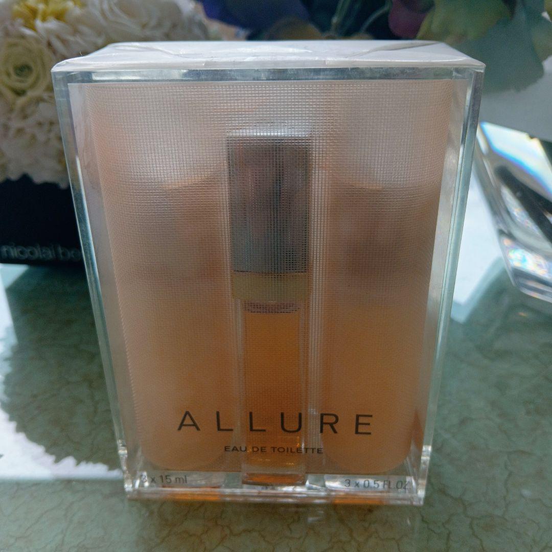 CHANEL シャネル　アリュール　オーデトワレ　15ml×3本セット 限定 CHANEL（シャネル） [正規ラッピング済] アリュール オム スポーツ