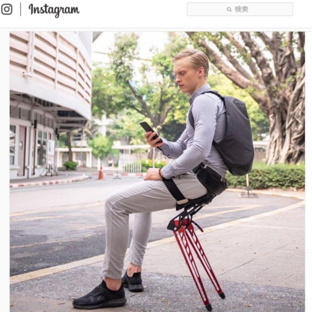 LEX ウェアラブルチェア astride bionix 定価10万円 - メルカリ