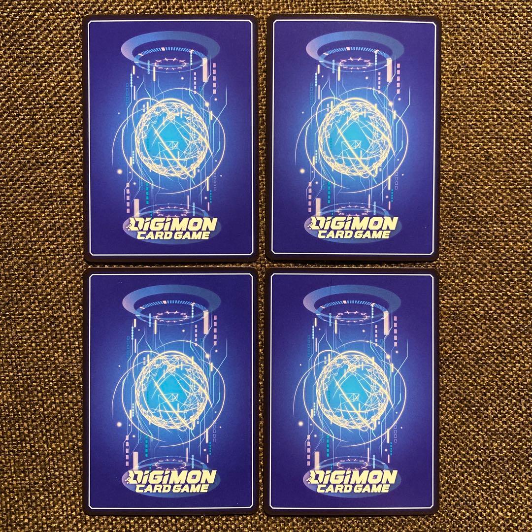 デジモンカードゲーム ゴマモン プロモ 4枚 タイムストレンジャー