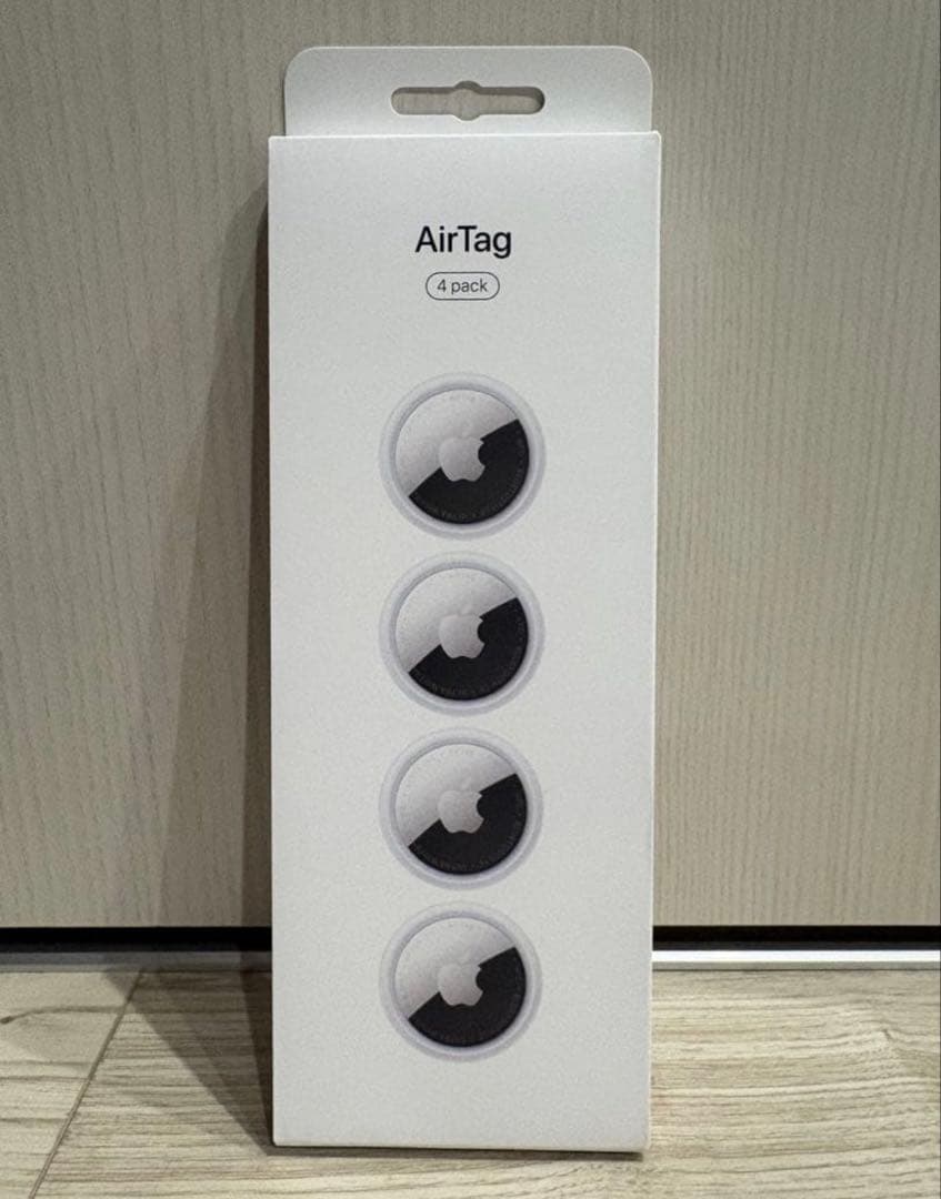 新品未開封 第二世代 Apple AirTag 4 pack - メルカリ