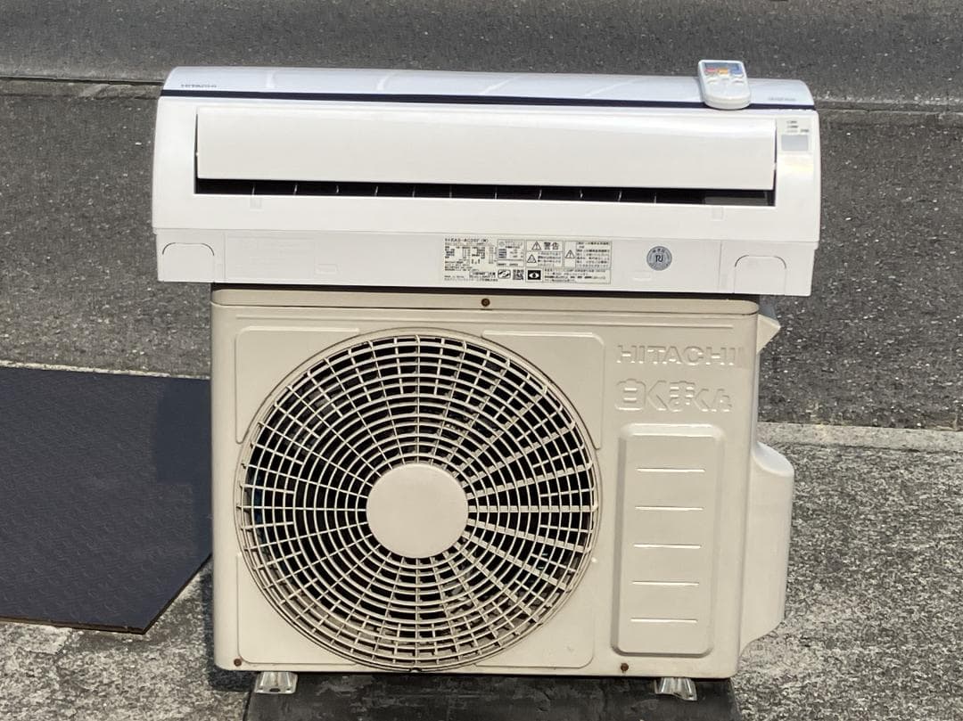 愛知岐阜/送料込★日立　2.5kwエアコン　 RAS-AC25F　2016年製 日立（HITACHI） エアコン 2.5kw 白くまくん KDシリーズ｜RAS-KD2525S
