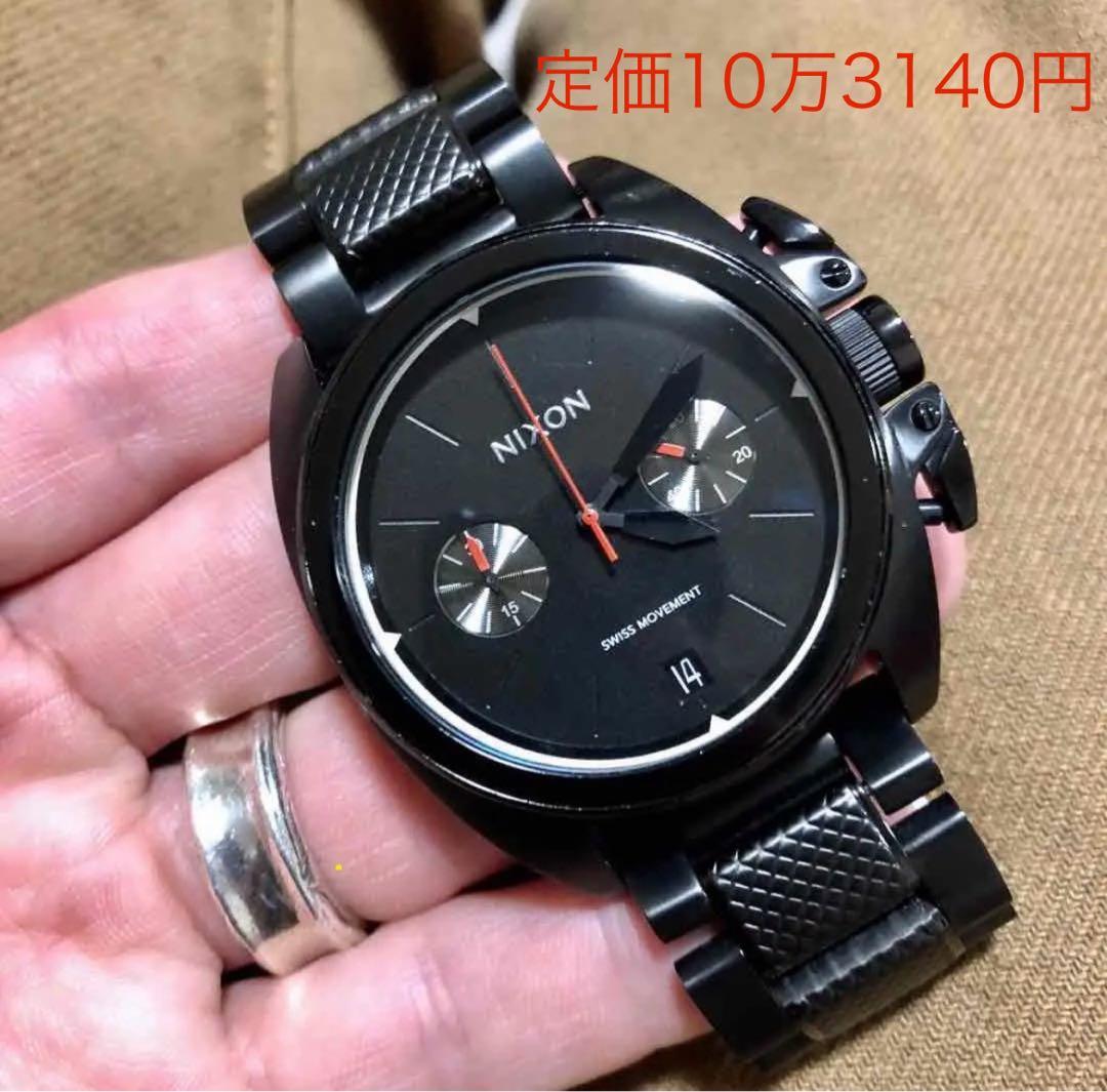 美品 NIXON ニクソン THE ANTHEM CHRONO アンセム クロノ - メルカリ