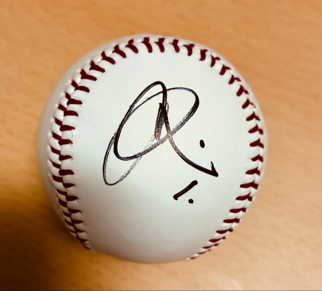 東北楽天ゴールデンイーグルス #1 宗山塁内野手 直筆サイン入りボール