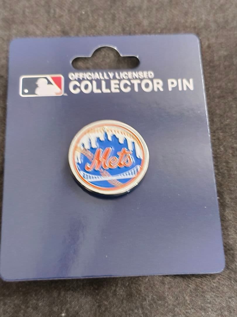Mets ニューヨーク メッツ コレクター ピン バッジ 公式ライセンス