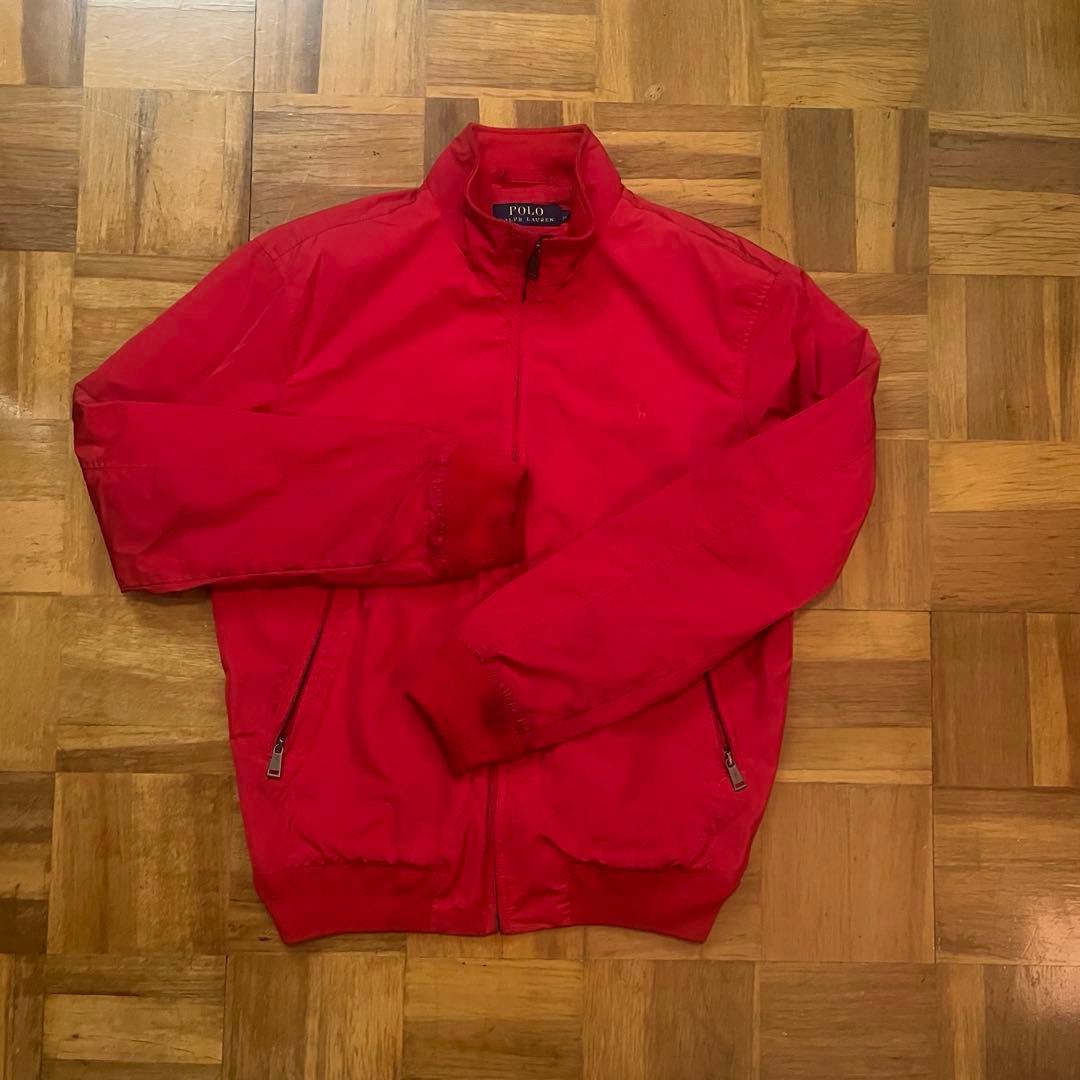 Polo Ralph Lauren赤 ナイロンジャケット - メルカリ