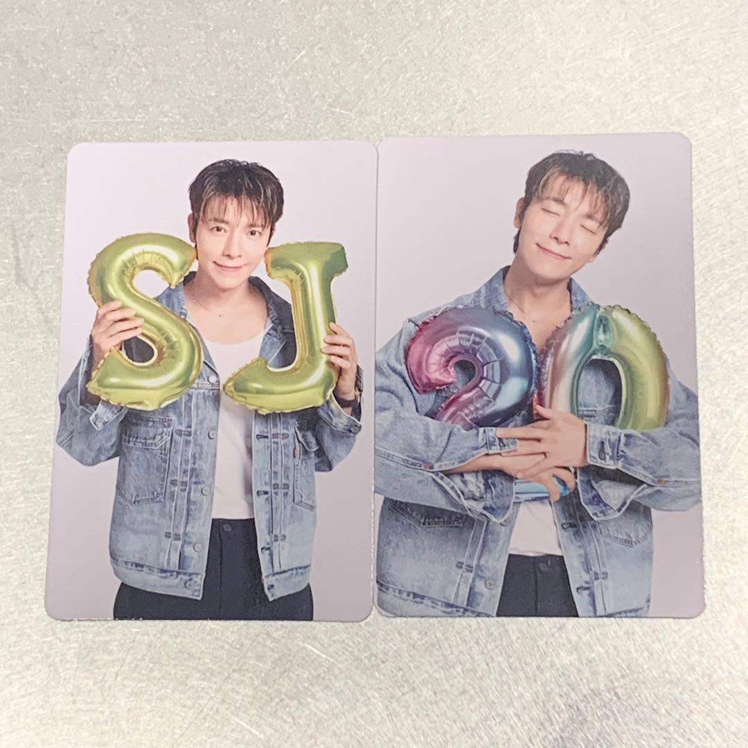 SUPER JUNIOR SJ market ランダム トレカ 2種 ドンヘ - メルカリ