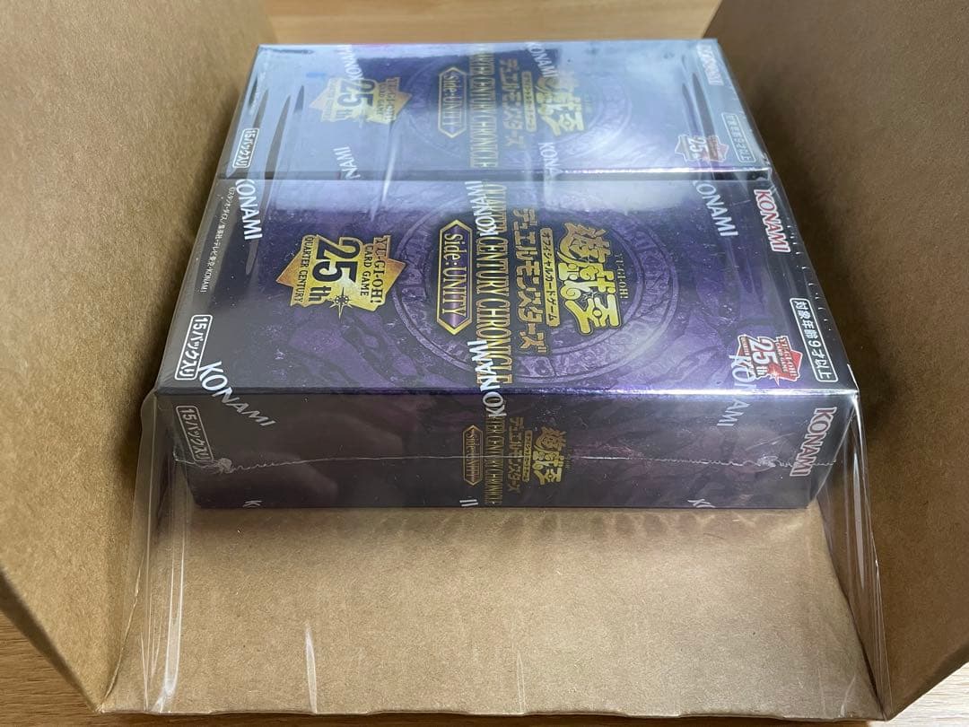 遊戯王OCG クォーターセンチュリークロニクル サイド-ユニティ未開封2