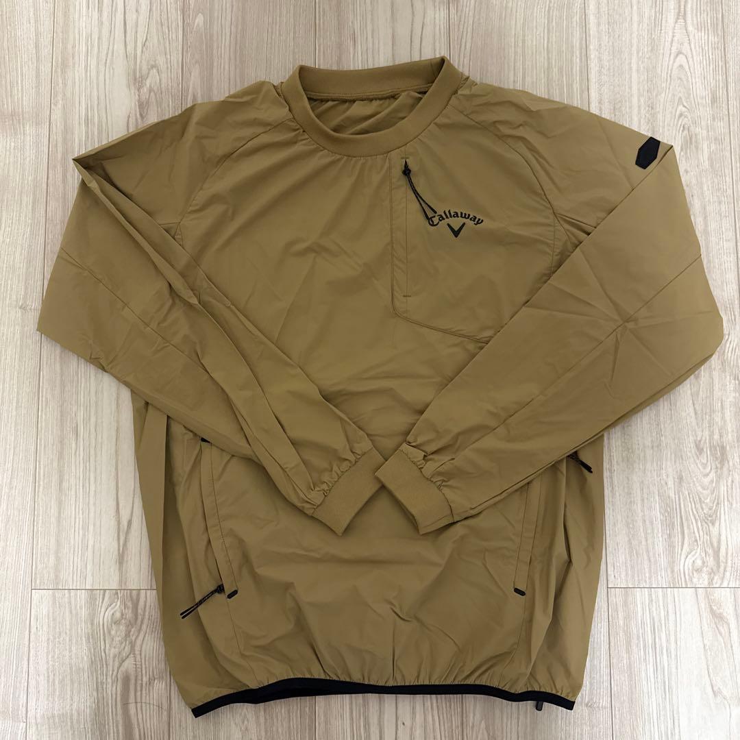 【超美品】キャロウェイ　メンズウインドブレーカー Callaway（キャロウェイ） ゴルフウェア 長袖ウインドブレーカー 秋 冬