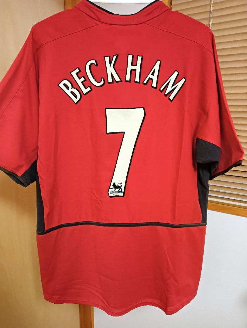 マンチェスター・ユナイテッド ベッカム M ユニフォーム - メルカリ