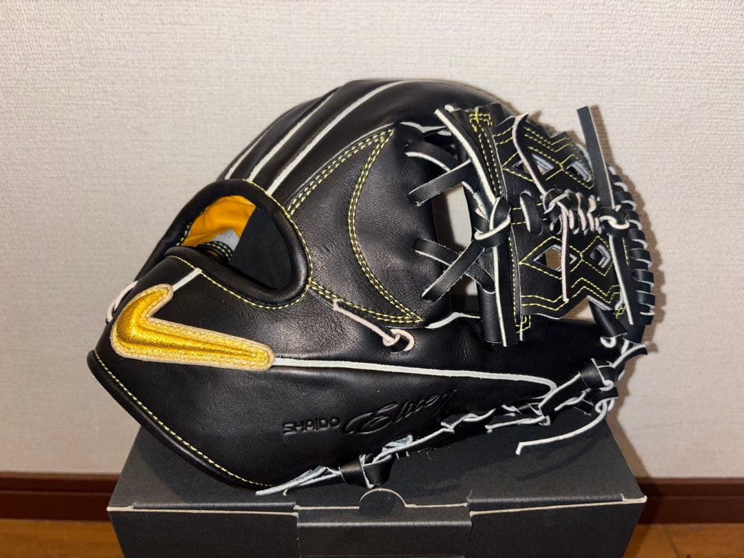 未使用】NIKE SHADO ELITE J 硬式用グローブ 日本規格 - メルカリ