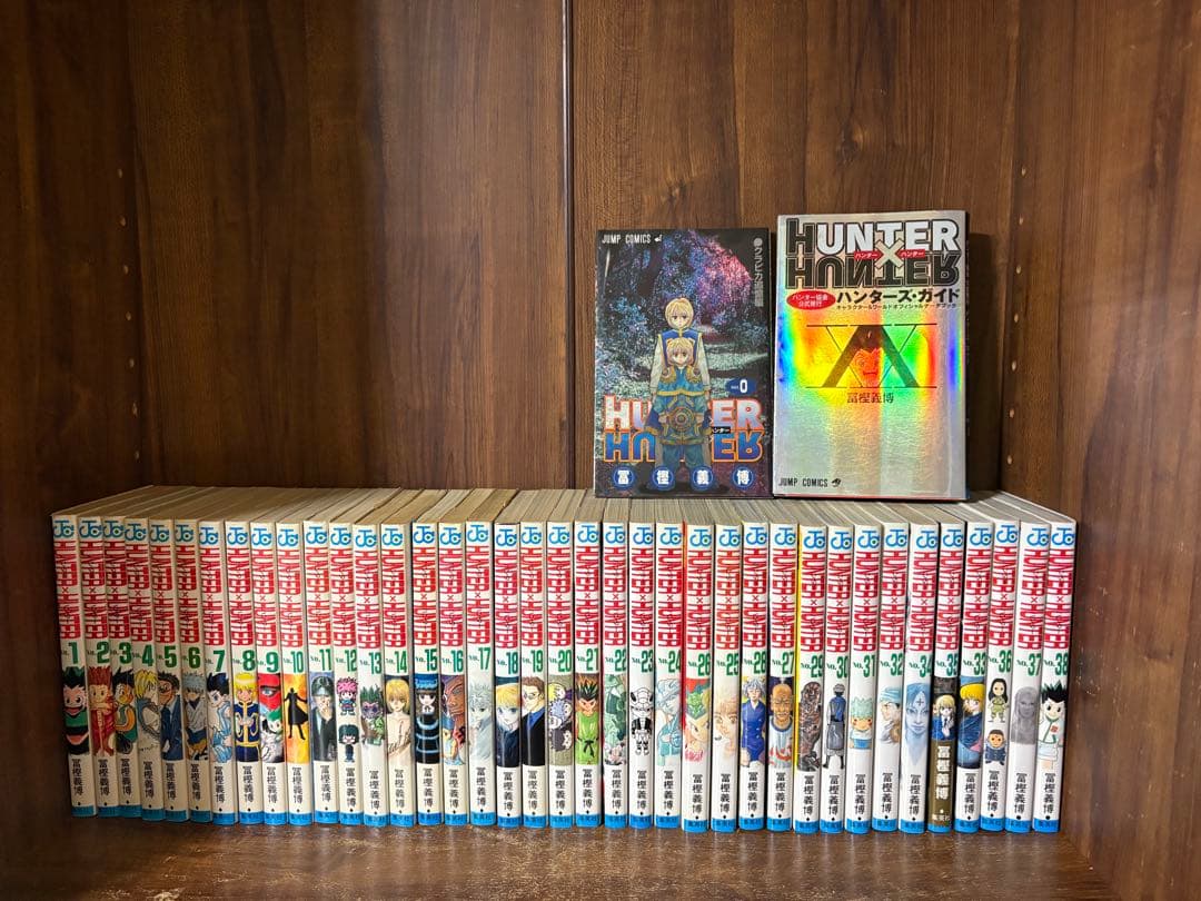40冊ハンターハンター HUNTER✖️HUNTER 全巻 1〜38巻 0巻付き - メルカリ