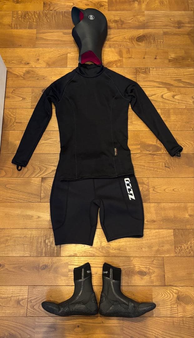 【冬本番4点セット】お買い得⭐︎インナー　ブーツ　ヘッドキャップ　　レディース 楽天市場】【日祝も発送】サーフィン 冬用 ヘッドキャップ 起毛 サーフ