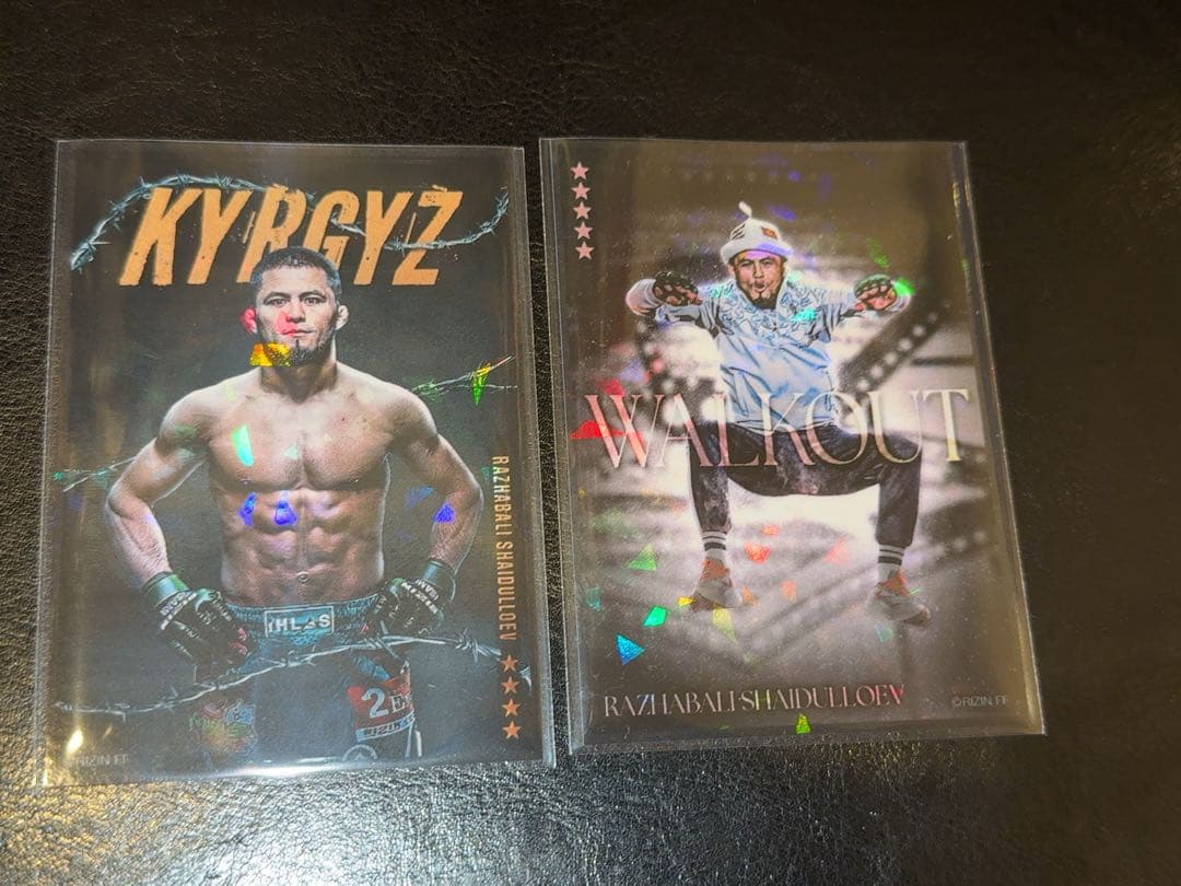 ライコレ ライコレリアルカード ラジャブアリ シェイドゥラエフ rizin