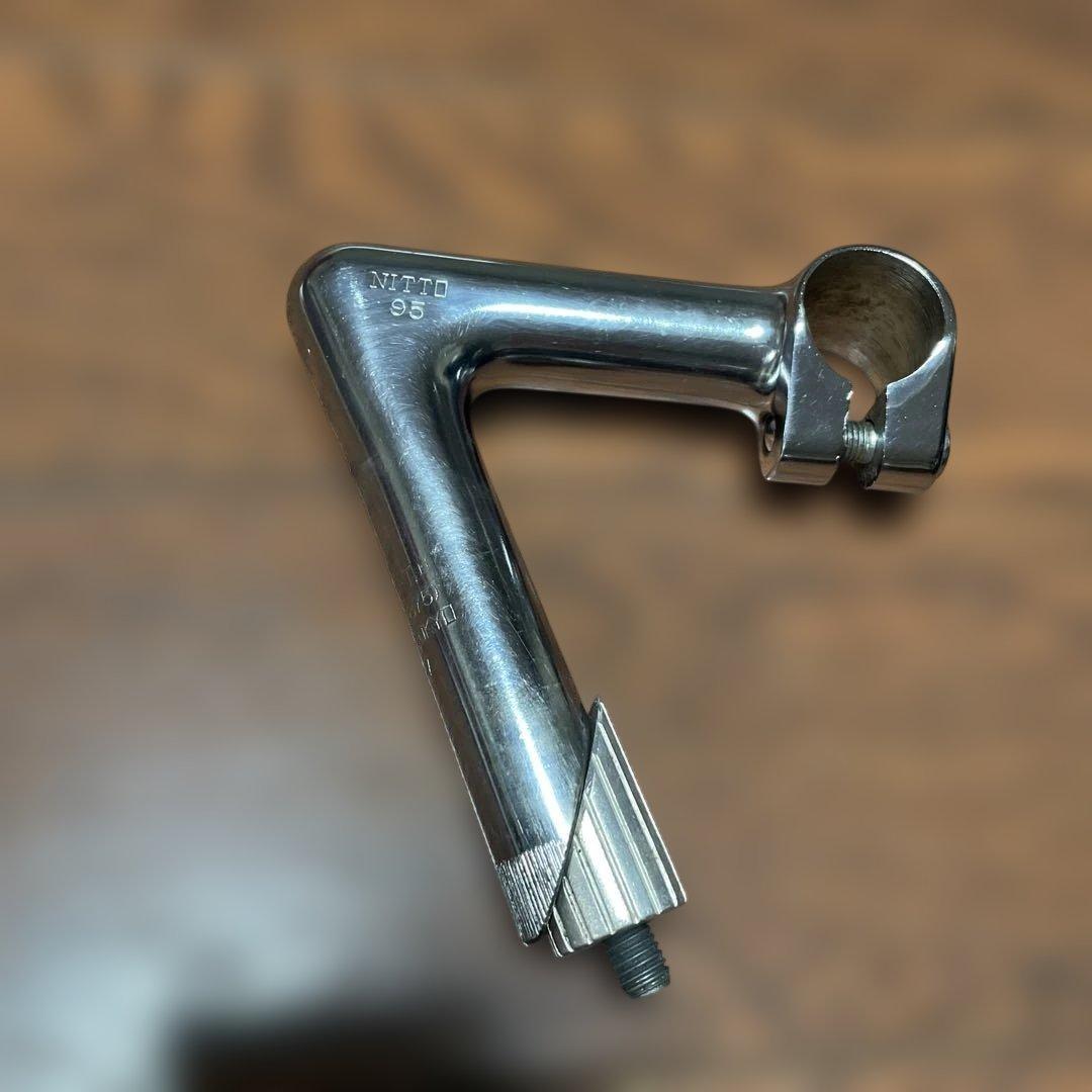 ＮＪＳ　65度　NITTO鉄ハンドルステム95 NJS 65度 NITTO鉄ハンドルステム95 K107335609 - パーツ新品