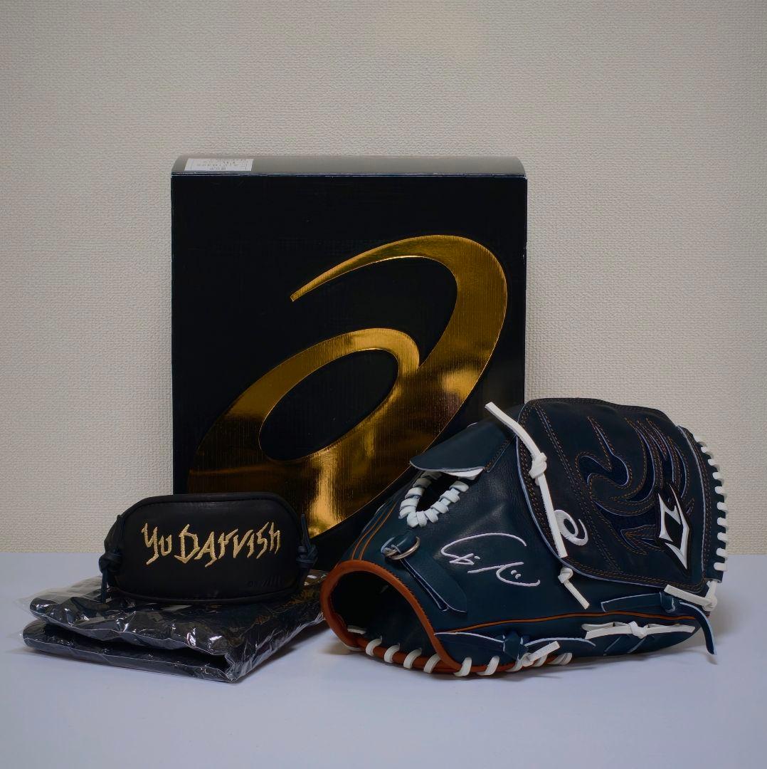 硬式用　ダルビッシュ有モデル　2023年　WBC記念グラブ　右投げ用　付属品完備 アシックスジャパン ダルビッシュの記念グラブを発売 WBC使用デザイン