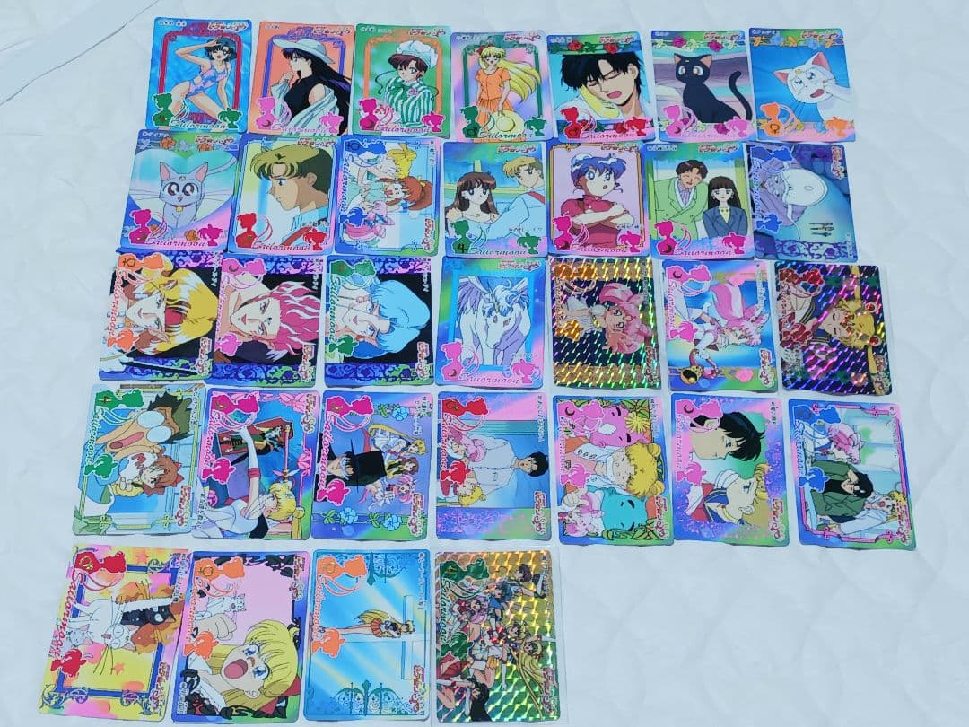 セーラームーン カード バンダイ カードダス 本弾 セミコンプ - メルカリ