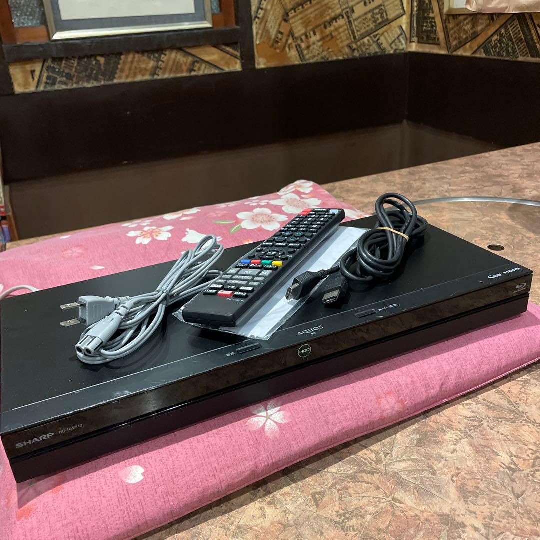 シャープ BD-NW510 12倍 500GB 2番組W録 新品リモ等付フル装備 - メルカリ