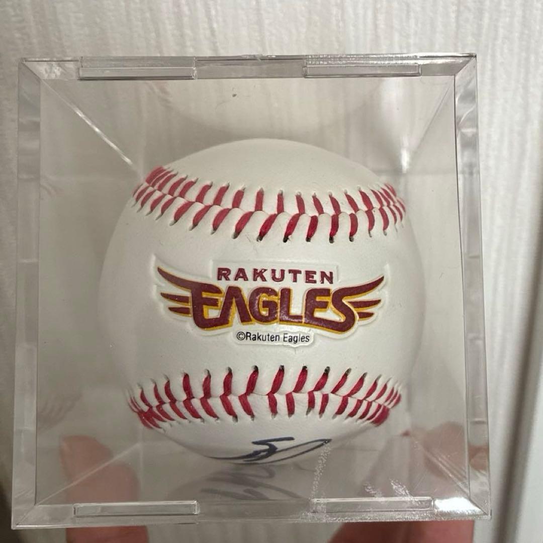 楽天イーグルス サインボール 島内宏明選手 35 - メルカリ