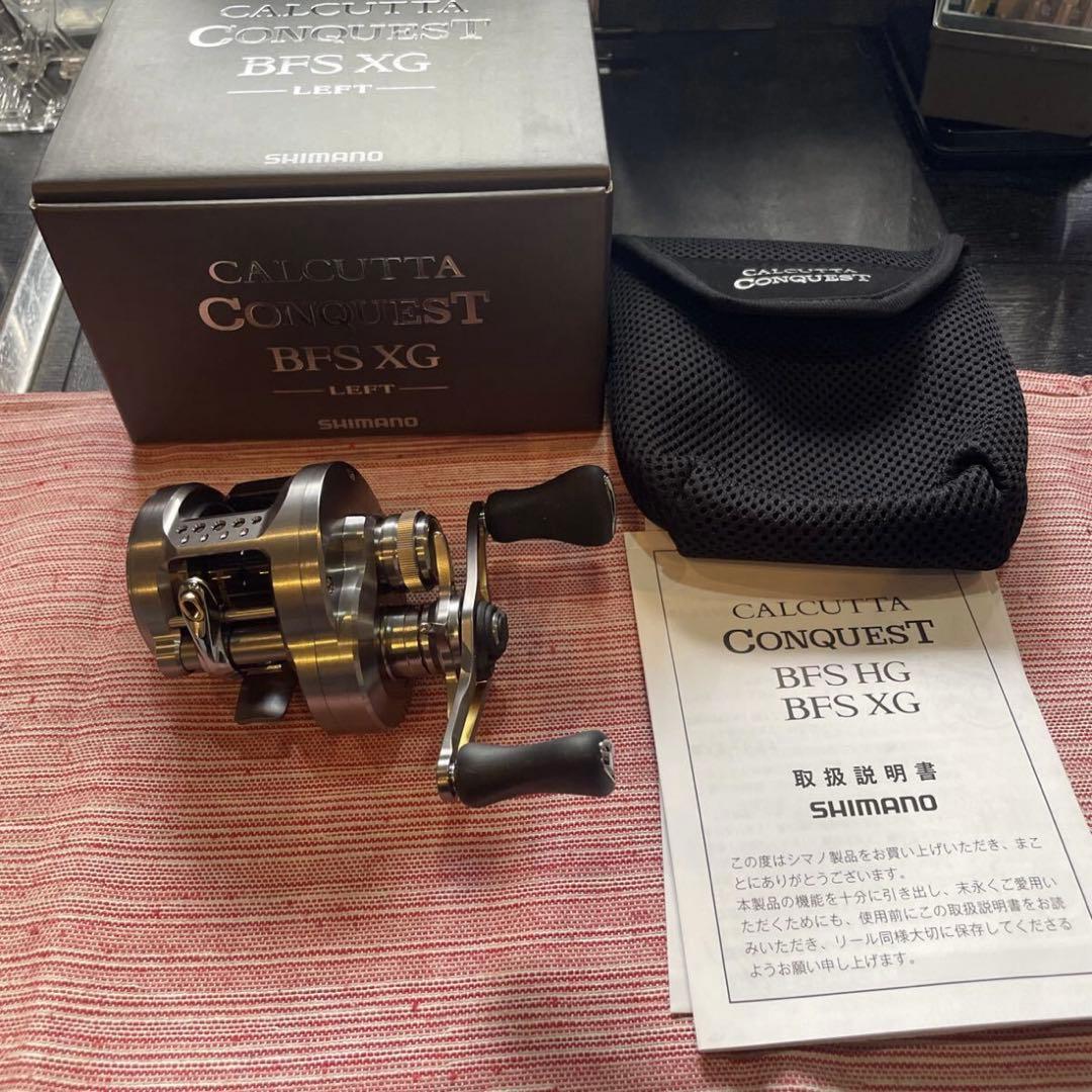 シマノ 23 カルカッタコンクエスト BFS XG LEFT 左ハンドル - メルカリ