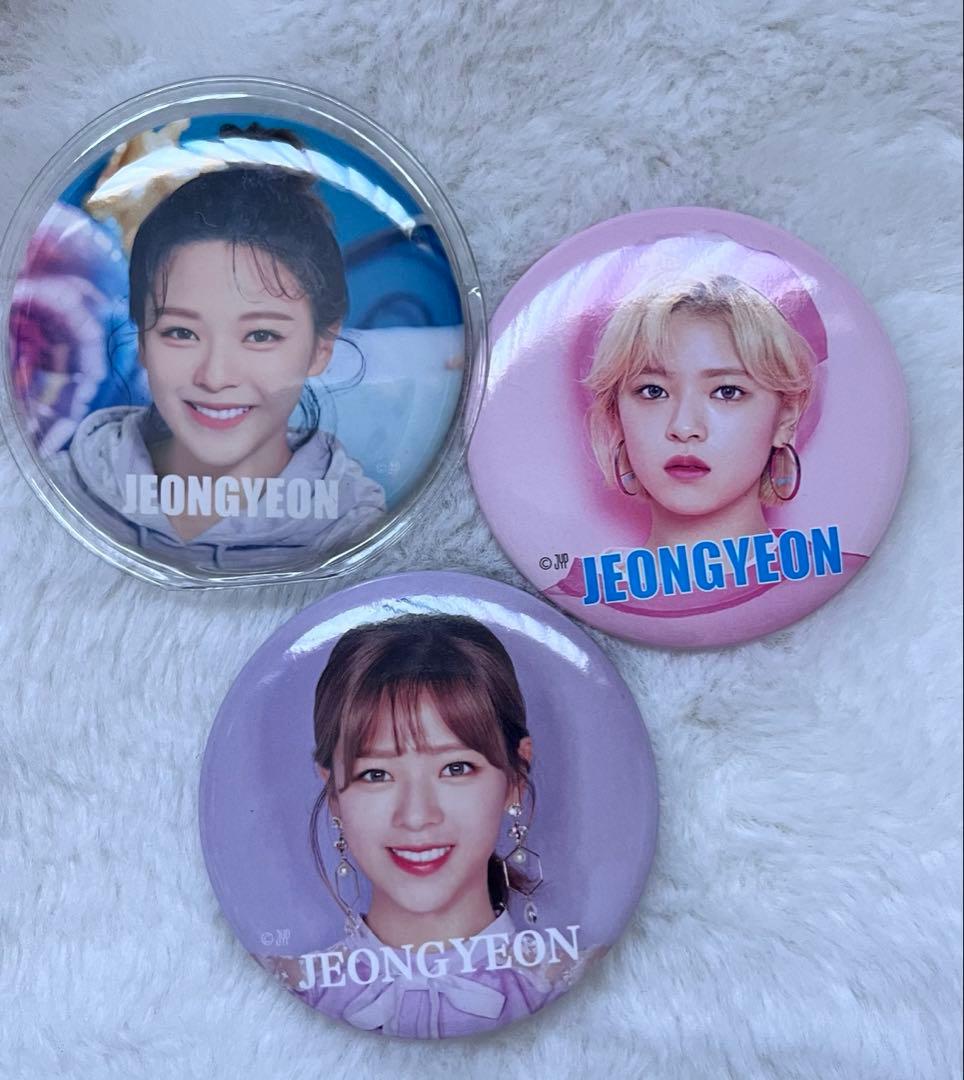 TWICE JEONGYEON ピンバッジ 3個セット ジョンヨン - メルカリ