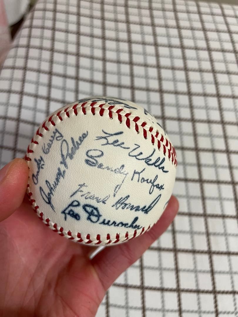 超希少】HOF多数！ドジャース 黄金期直筆サインボール - メルカリ