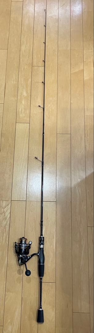 8点アジングセット2ピースロッド&2000番リール・ダイワ月下美人ワーム