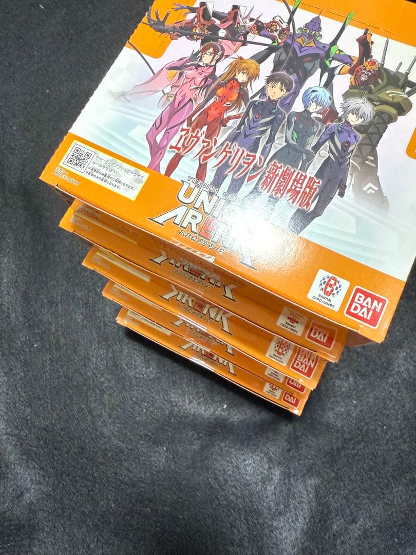 新品未開封】ユニオンアリーナ エヴァンゲリオン 5box - メルカリ