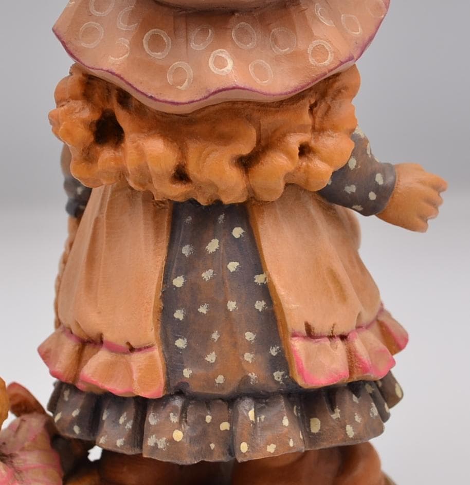 遊びの時間 アンリ ANRI サラケイ 木彫り人形 イタリア 17cm 限定品