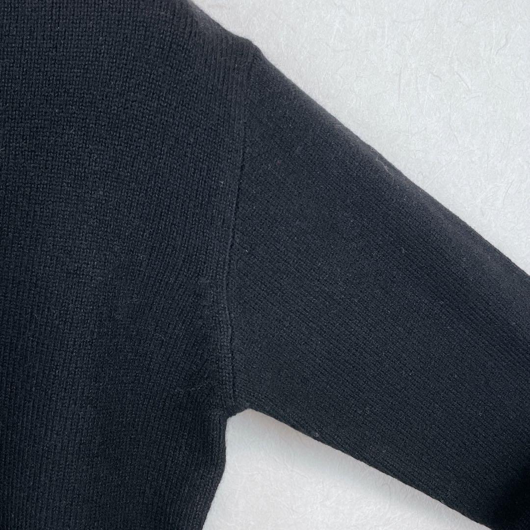 新品未使用24FWarchivio カシミヤキラキラロゴ38号 黒 ×ピンク - メルカリ