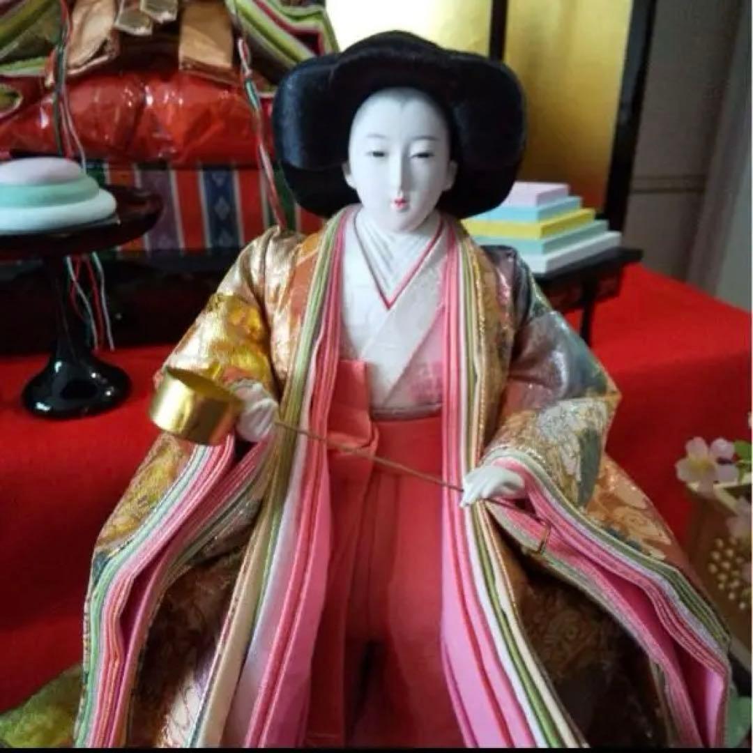 お値下げC 久月大型三段飾り(A,Bも同時にご購入ください) - メルカリ