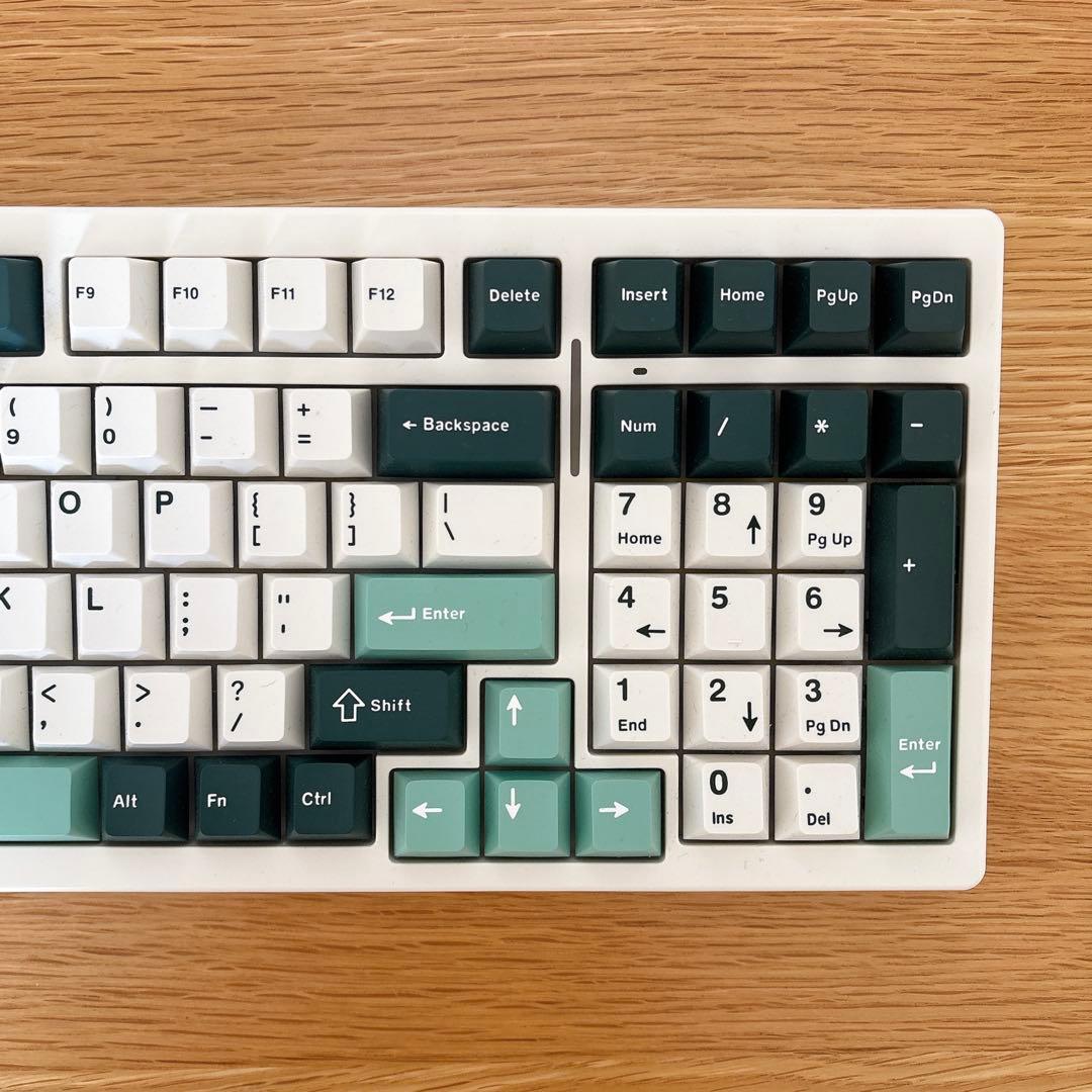 とんこつ醤油様専用】ワイヤレスキーボード Glazing Green - メルカリ